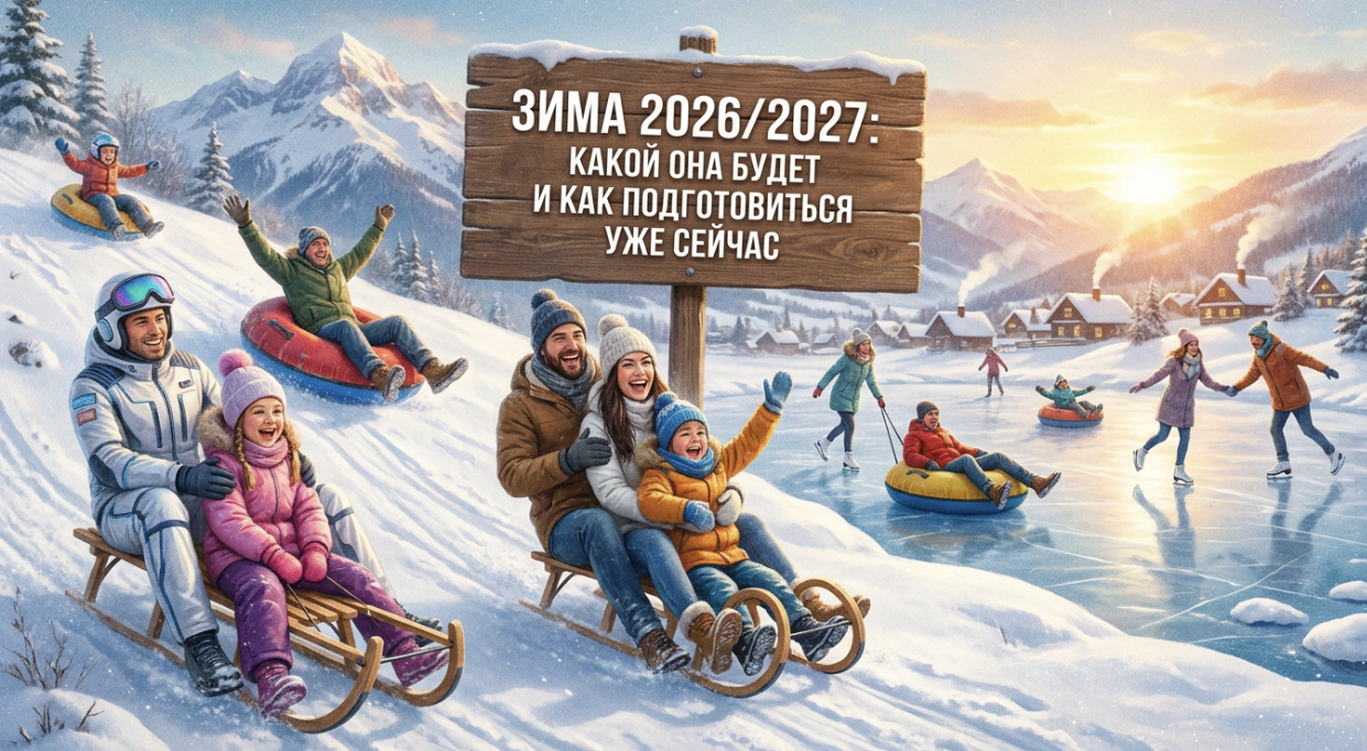 Зима 2026/2027: какой она будет и как подготовиться уже сейчас