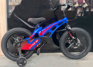 Детский велосипед Stels Galaxy Pro 16 V010 литые диски (темный/синий) Детский велосипед Stels Galaxy Pro 16 V010 литые диски (темный/синий)