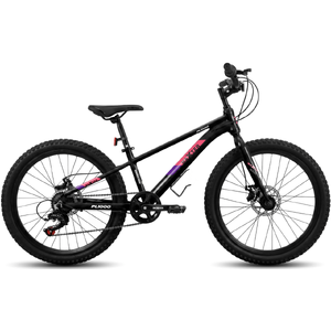 Велосипед MAXTER PL1000 24 (черно-розовый с ригидной вилкой)