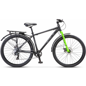 Велосипед Stels Navigator 705 27.5 MD Курьер Z010 (19, черный матовый)