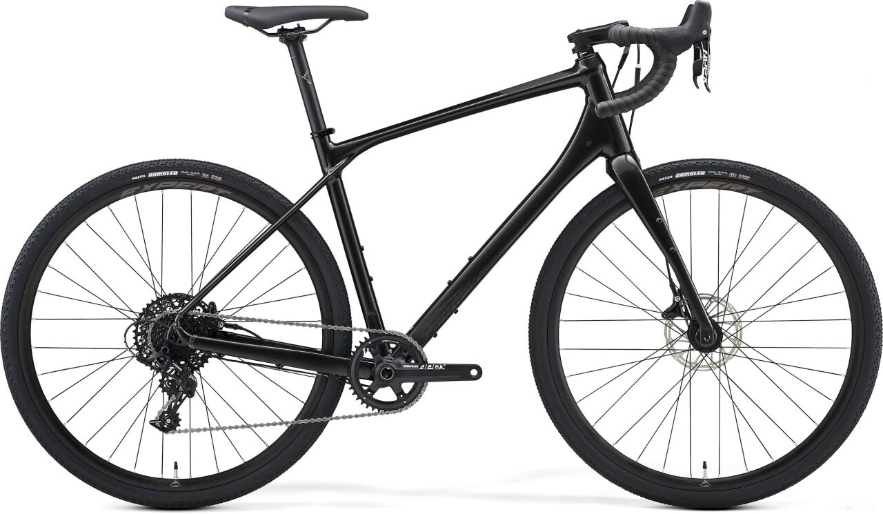 Велосипед Merida Silex 600 XL 2021 (глянцевый черный)