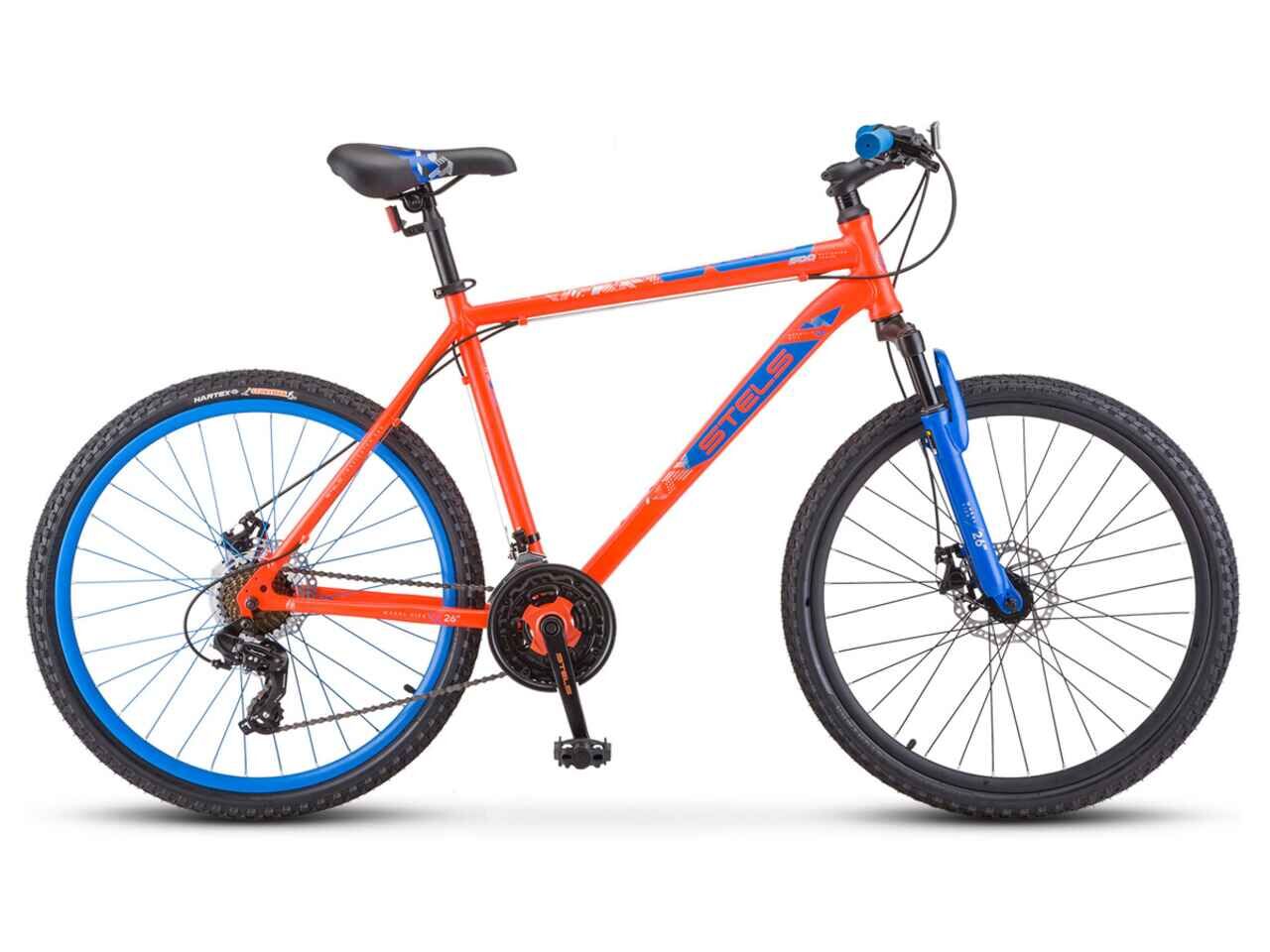 Велосипед Stels Navigator 500 V 26 F020 (20, красный/синий, 2022)