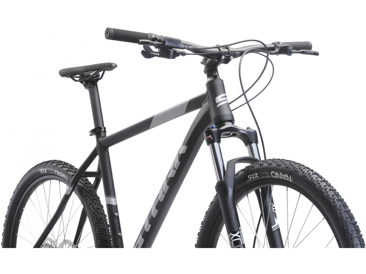 Велосипед Stark Armer 27.6 HD (20, черный/серый, 2021)