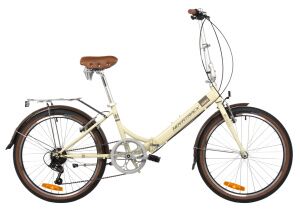 Велосипед Novatrack Aurora 20 (бежевый, 2024) 20FAURORA6S.BG4 Велосипед Novatrack Aurora 20 (бежевый, 2024) 20FAURORA6S.BG4