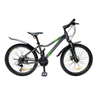 Велосипед GreenLand FORMULA 24 (12, серый/зеленый) Велосипед GreenLand FORMULA 24 (12, серый/зеленый)