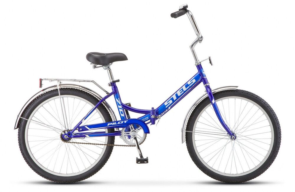 Велосипед Stels Pilot 710 24 Z010 (16, синий, 2021)