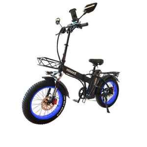 Электровелосипед Minako F10 Lite (синий)