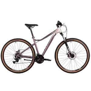 Велосипед Stinger Laguna 27.5 (M, фиолетово-серебристый, 2025) 27AHD.LAGUNA.MDSL5