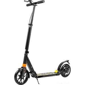 Двухколесный подростковый самокат Lalaho S200A-3 (черный)