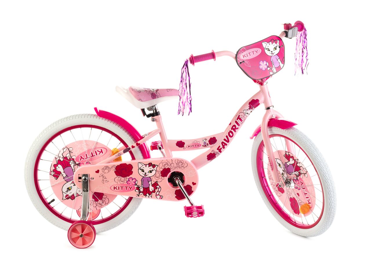 Детский велосипед Favorit Kitty 20 (розовый, 2021) KIT-P20PN