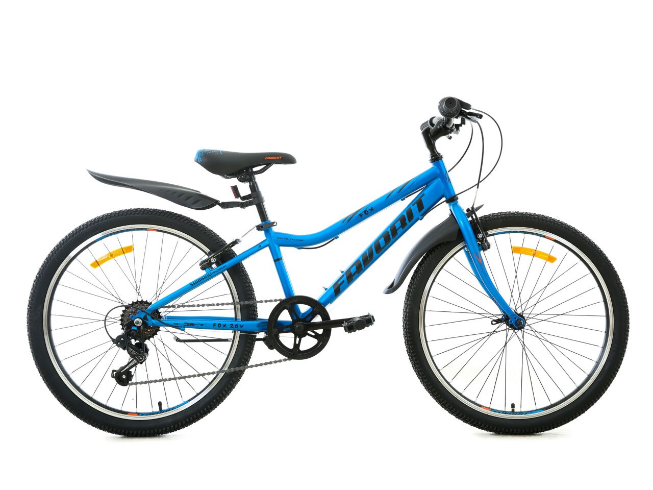 Велосипед Favorit Fox 24 V (12, синий, 2020)