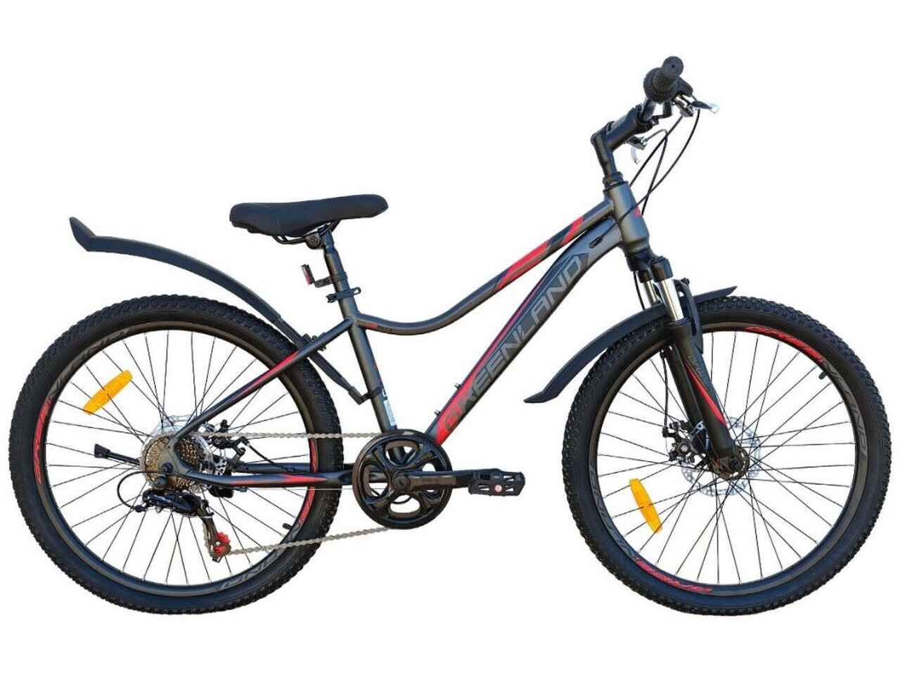 Велосипед GreenLand FORMULA 26 7S SUS (14, черный/красный, 2024) Велосипед GreenLand FORMULA 26 7S SUS (14, черный/красный, 2024)