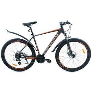 Велосипед GreenLand Discovery 29 2.0 (19, серый/оранжевый) Велосипед GreenLand Discovery 29 2.0 (19, серый/оранжевый)