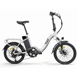 Электровелосипед Eltreco Flex (серебристый матовый)