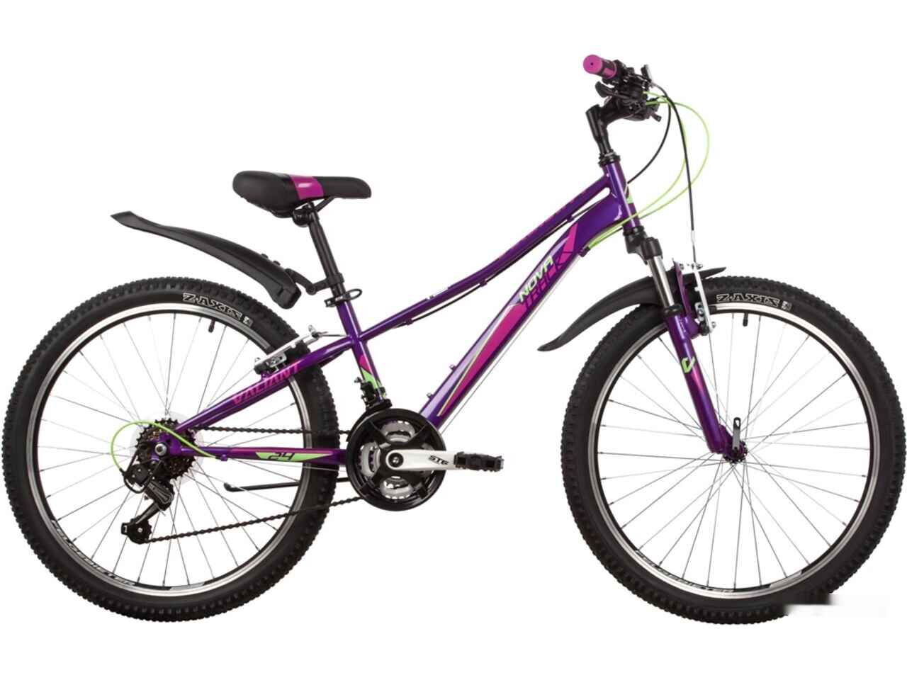 Велосипед Novatrack Valiant 18.V New р.12 2022 (фиолетовый)