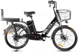 Электровелосипед Gelbert ALFA 2 PRO (черный) Электровелосипед Gelbert ALFA 2 PRO (черный)
