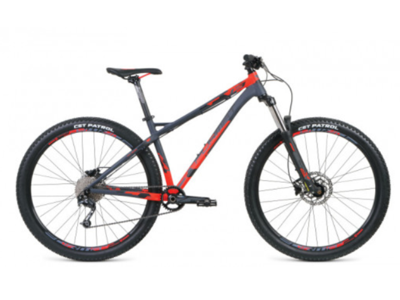 Велосипед Format 1313 29 (XL, темно-серый/красный, 2020)