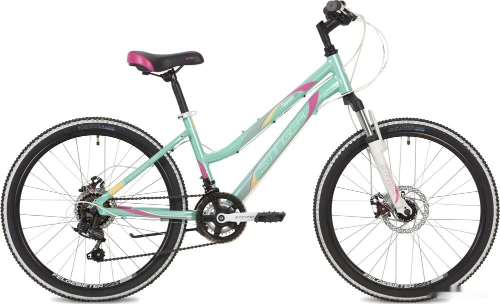 Велосипед Stinger Laguna D 24 р.12 2020 (зеленый)