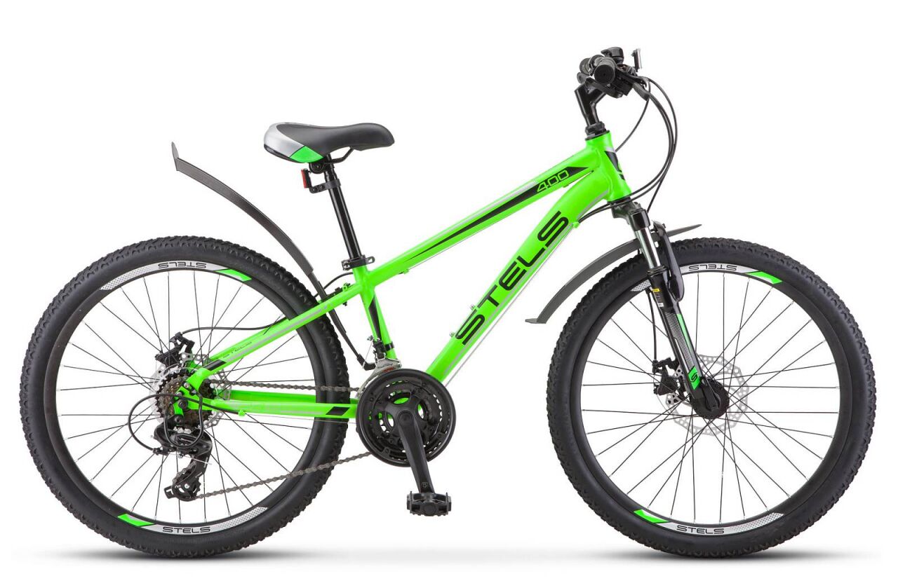 Велосипед Stels Navigator 400 MD 24 F010 (12, зеленый, 2022)