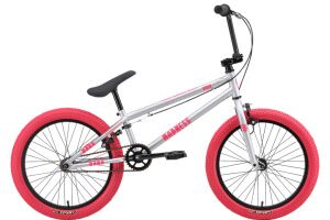 Велосипед Stark Madness BMX 1 (серебристый матовый/розовый/розовый, 2025) Велосипед Stark Madness BMX 1 (серебристый матовый/розовый/розовый, 2025)