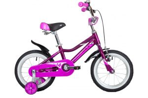 Детский велосипед Novatrack Novara 14 2022 145ANOVARA.VL22 (фиолетовый)