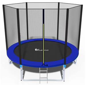 Батут Funfit 374см - 12ft PRO (синий)