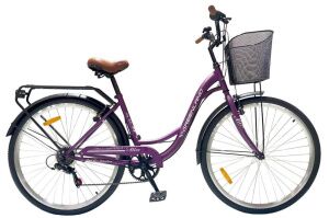 Велосипед GreenLand Alice 7S 28 (20, фиолетовый, 2024)