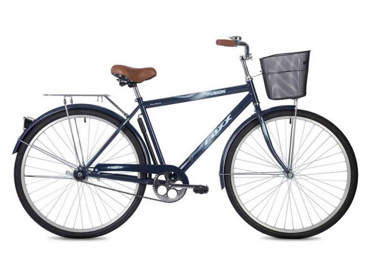 Велосипед Foxx Fusion 28 (20, синий, 2021) 28SHC.FUSION.20BL1