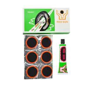 Набор для ремонта камер Red Sun велоаптечка, 36 латок, 32 мм, 20 мл, RS3601