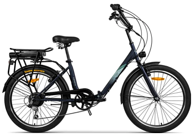 Электровелосипед Aist E-Smart 24 2.1 2026 (темно-синий)