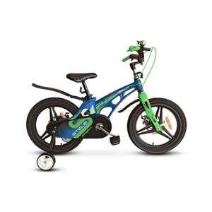 Детский велосипед Stels Galaxy Pro 18 V010 литые диски (синий/зеленый, 2024) Детский велосипед Stels Galaxy Pro 18 V010 литые диски (синий/зеленый, 2024)