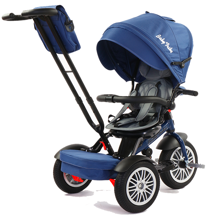 Детский велосипед Baby Trike Luxury 075 (синий)