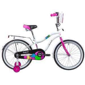 Детский велосипед Novatrack Candy 20 (белый) 205CANDY.WT23