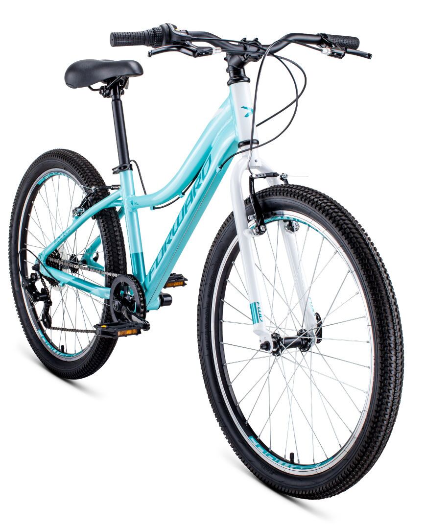 Велосипед Forward Jade 24 1.0 (голубой, 2020)