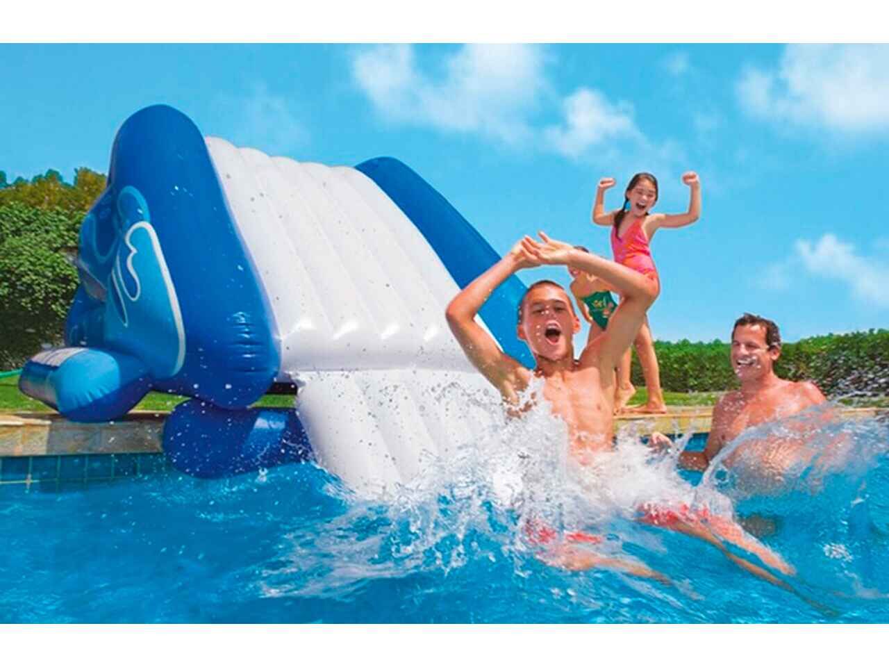 Водный игровой центр INTEX Надувная горка 58849 Водный игровой центр INTEX Надувная горка 58849