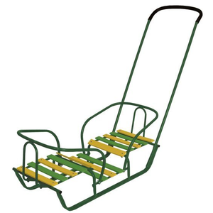 Санки Nika Санки-двойняшки (зеленый)