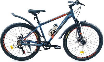 Велосипед GreenLand Tommy 26 7S (16, синий/оранжевый)