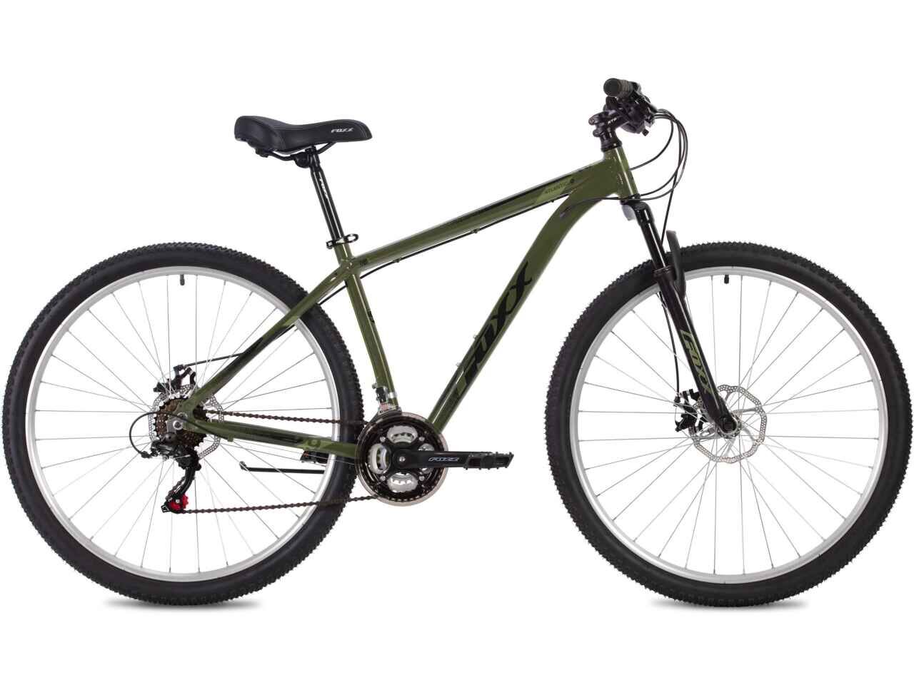 Велосипед Foxx Atlantic D 27.5 (16, зеленый, 2022) 27AHD.ATLAND.16GN2
