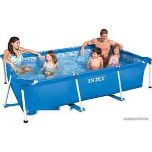 Каркасный бассейн INTEX Rectangular Frame 220х150х60 (58983/28270)