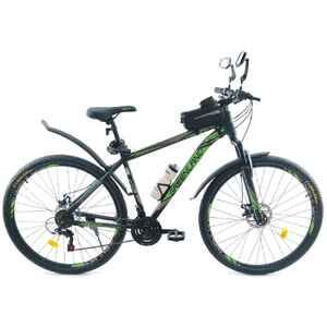 Велосипед GreenLand Mercury PRO 29 (19, темно зеленый/зеленый)