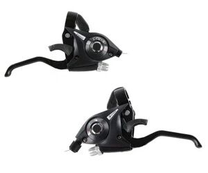 Манетки SUNRUN комплект левый 3 ск/ правый 7 ск SL-KD-80 Манетки SUNRUN комплект левый 3 ск/ правый 7 ск SL-KD-80