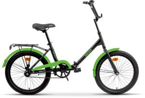 Велосипед Aist Smart 20 1.1 (черный/зеленый, 2025) Велосипед Aist Smart 20 1.1 (черный/зеленый, 2025)