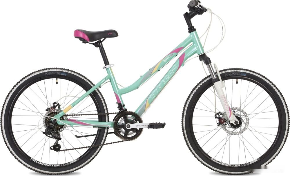 Велосипед Stinger Laguna D 24 р.14 2020 (зеленый)