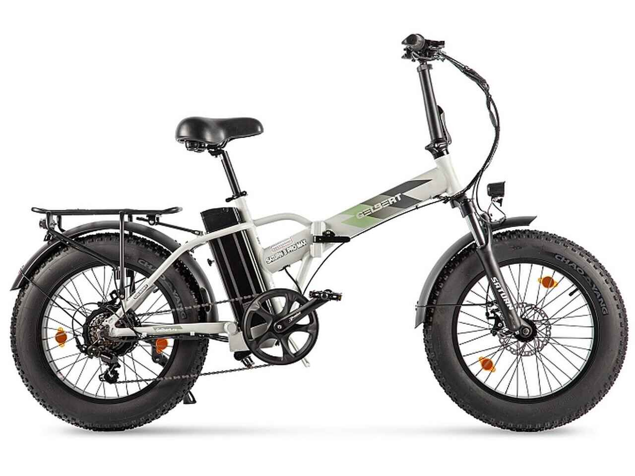 Электровелосипед Gelbert Saturn 3 PRO MAX (серый) Электровелосипед Gelbert Saturn 3 PRO MAX (серый)