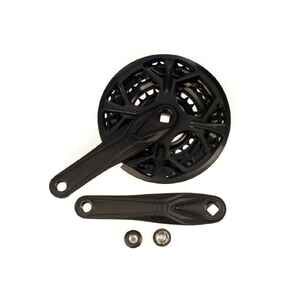 Система шатунов Favorit POLO-E 24/34/42Т 170 мм 3X9 ск. ES53423-9BK под ромб Система шатунов Favorit POLO-E 24/34/42Т 170 мм 3X9 ск. ES53423-9BK под ромб