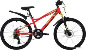 Велосипед Novatrack Tornado 2024 24AHD.TORNADOHD.13RD4 (красный) Велосипед Novatrack Tornado 2024 24AHD.TORNADOHD.13RD4 (красный)