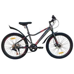 Велосипед GreenLand FORMULA 24 7S (14, черный/красный, 2024) Велосипед GreenLand FORMULA 24 7S (14, черный/красный, 2024)