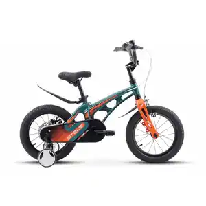 Детский велосипед Stels Galaxy 14 V010 (темный/зеленый, 2024)