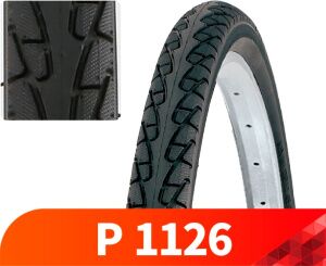 Велопокрышка Wanda 24X1 3/8 дюймов, 24-P1126 (для инвалидной коляски)