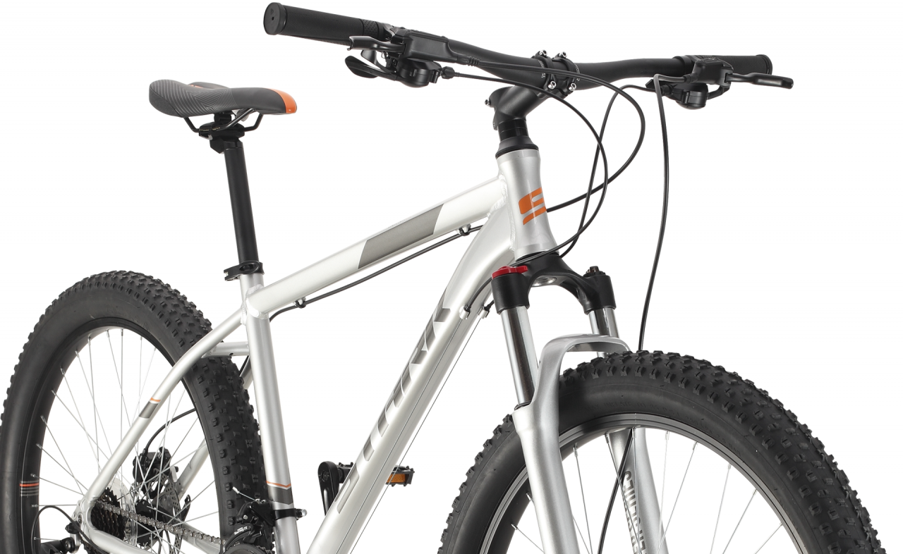 Велосипед Stark Hunter 27.2+ HD (20, серебристый/серый, 2021) HC-389D100